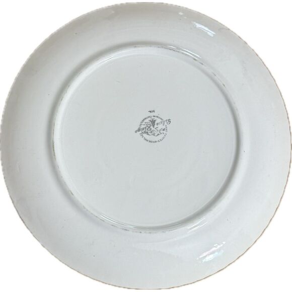 Vintage Blue Ridge Pottery Ivy Plate - Mid-Century Modern - Picture 3 of 6